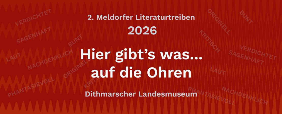 meldorfer literaturtage Literaturtreiben 2026